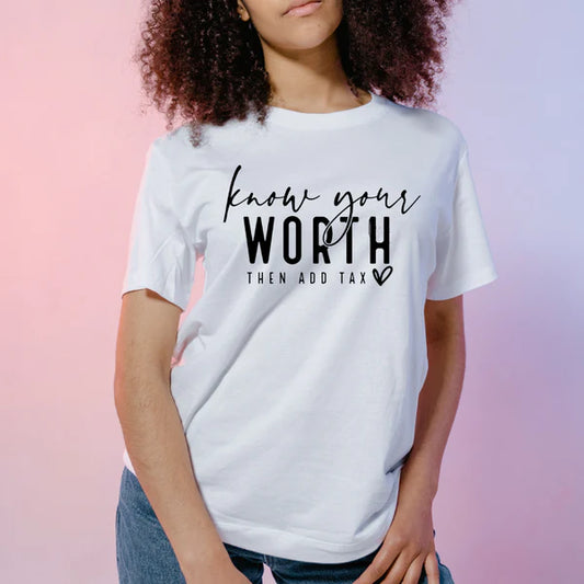 Know your worth SCREEN PRINT